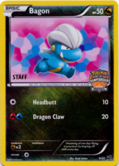 Bagon 6/20 Crosshatch Holo STAFF Promo - 2014 Regional Championships